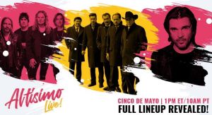 Los Tigres del Norte, Maná, Maluma, Adamari López y Kate del Castillo se unen en el festival virtual Altísimo Live! para ayudar a los afectados por la pandemia