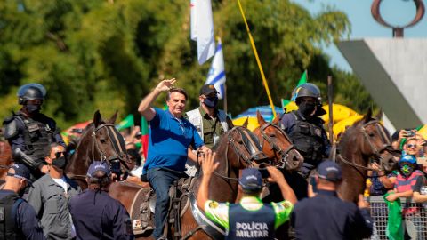 El presidente de Brasil, Jair Bolsonaro.