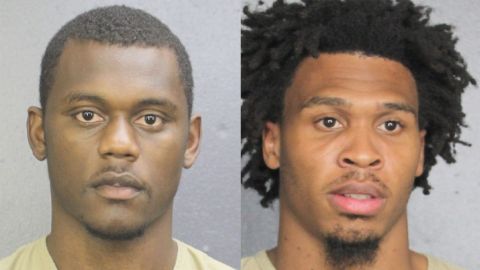 Deandre Baker y Quinton Dunbar están en la cárcel del condado de Broward.