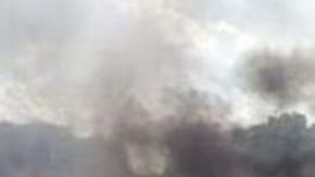 Imagen de la avioneta accidentada.