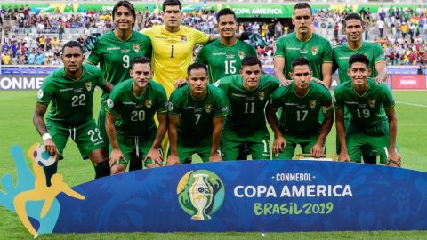 Selección boliviana de Futbol en la Copa América 2019.