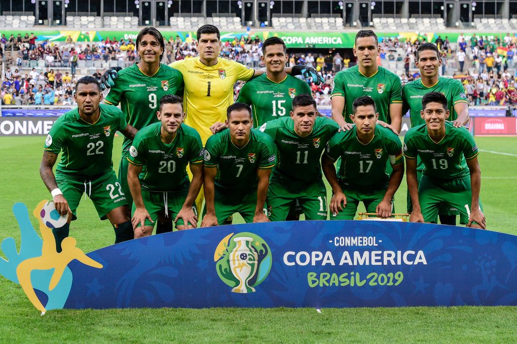 Selección boliviana de Futbol en la Copa América 2019.