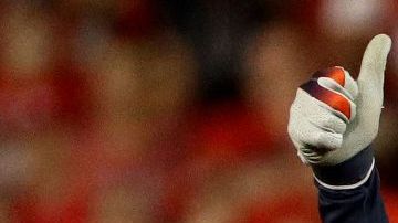 George Springer de Houston Astros durante el partido en que Julie Rose mostró los pechos.