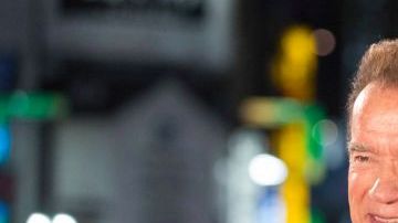 Arnold Schwarzenegger en la premiere de "Terminator: Dark Fate" en Tokio.