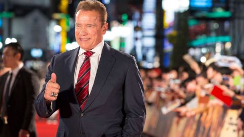 Arnold Schwarzenegger en la premiere de "Terminator: Dark Fate" en Tokio.