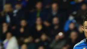 Cristiano Ronaldo en un partido con Juventus.