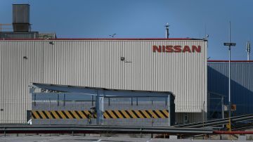 Fábrica de Nissan en Barcelona, España.