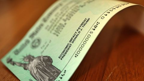 cheque de estímulo