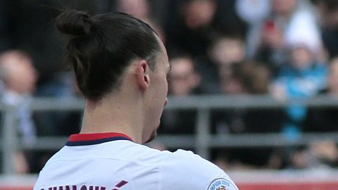 Zlatan Ibrahimovic y Edinson Cavani.