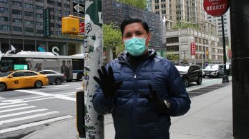 El peruano Harold Quispe, nunca ha tenido síntomas, pero le inquieta saber si tiene los anticuerpos