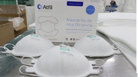Las mascarillas cubre con todas las normas de una de alta eficiencia.