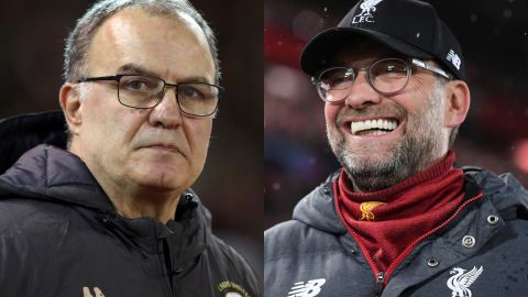 Bielsa y Klopp dirigen en Inglaterra.