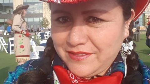 Libia Alfaro Sánchez se encuentra varada en Peru sin poder regresar a Los Ángeles.