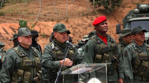 La cúpula militar ratificó su apoyo al presidente Nicolás Maduro.