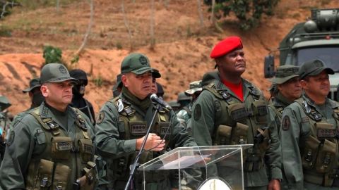 La cúpula militar ratificó su apoyo al presidente Nicolás Maduro.