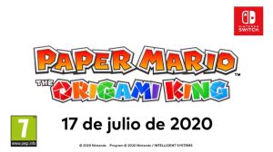 Nintendo lanza tráiler de “Paper Mario:The Origami King” para la Switch