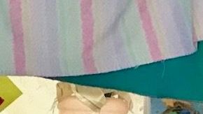 Marisol Rodríguez (blusa a rayas) y algunas otras mujeres otomíes que pelean por una vivienda en la CDMX