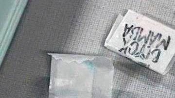 Paquetes de droga con las diferentes "marcas" comerciales