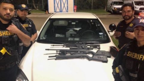 Decomisaron armas y drogas.