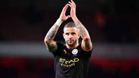 Kyle Walker es uno de los capitanes del Manchester City.