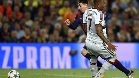 Una de las jugadas más famosas de Leo Messi.