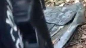 Efectivos de la Policía Nacional de Honduras ingresaron al escondite la semana pasada.