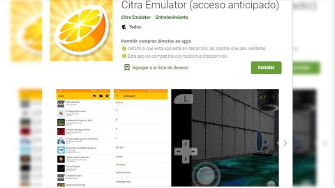 Citra emulador