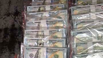 Decomiso billetes falsos