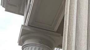 Parte del daño causado por los disparos