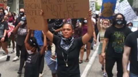 Manifestaciones en Texas.