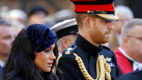 Meghan Markle y el príncipe Harry.