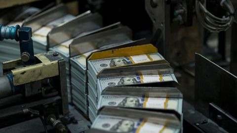 El dólar había recuperado valor. BRENDAN SMIALOWSKI/AFP/Getty Images