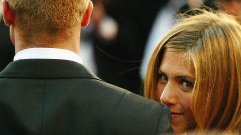 Brad Pitt y Jennifer Aniston.