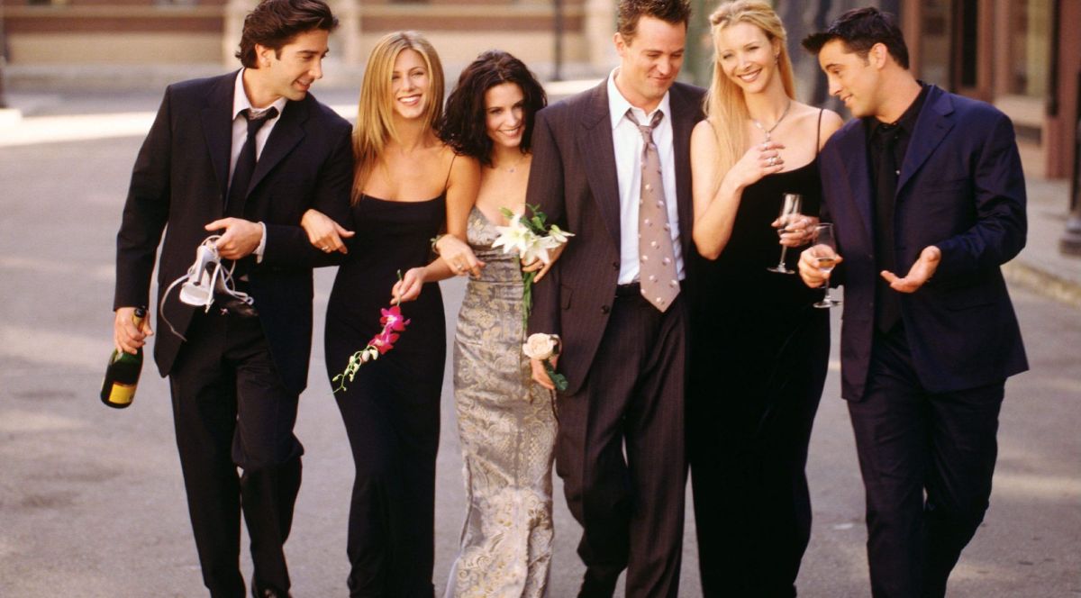 Protagonistas de la serie 'Friends'. 