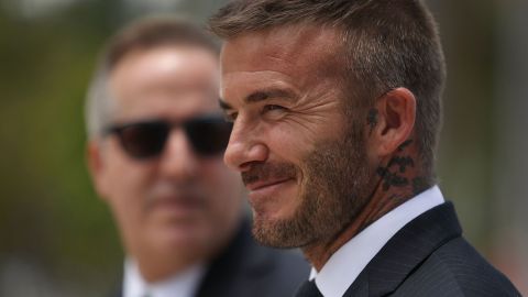 El astro inglés y propietario del Inter de Miami, David Beckham.