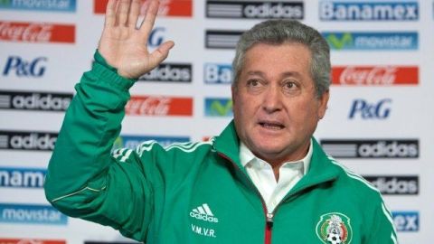 Víctor Manuel Vucetich ofreció una conferencia de prensa en la ciudad de México