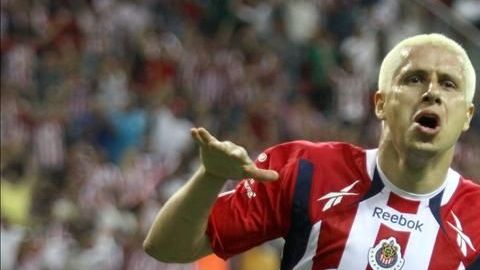 El delantero Adolfo "El Bofo" Bautista de Chivas de Guadalajara. EFE/archivo