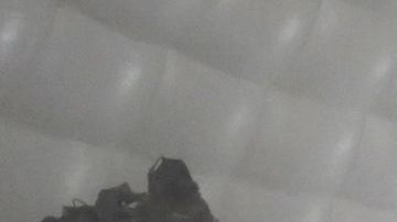 Túneles para desinfectar a las personas.