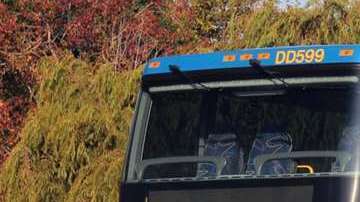 Unidad de dos pisos de Megabus.