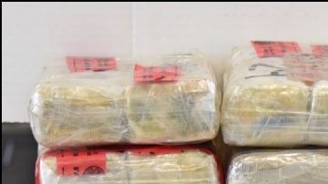 decomiso droga y dinero