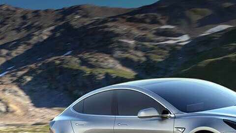 Tesla Model 3.
Crédito: Cortesía Tesla.