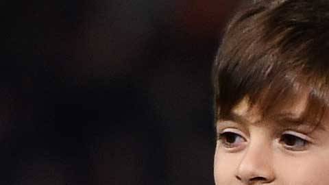 EL hijo mayor de LionelMessi, también tiene esa gran pasión por el fútbol.