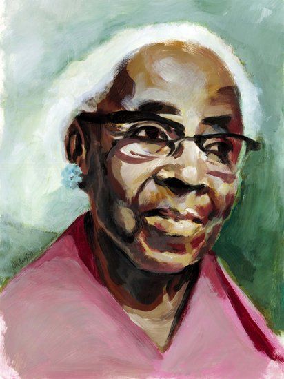Septima Clark, una maestra que influyó en la vida de miles de personas. Ilustración de Jason Whitley.