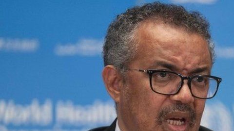 Tedros Adhanom Ghebreyesus.