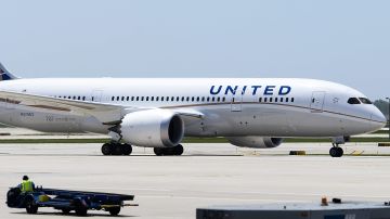 Un avión de United Airlines.