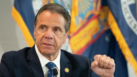 El gobernador de Nueva York Andrew Cuomo.