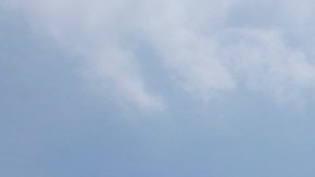 Varios televidentes se percataron de estos objetos.