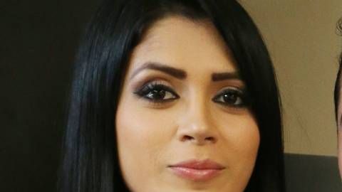 Kimberly Flores y Edwin Luna.