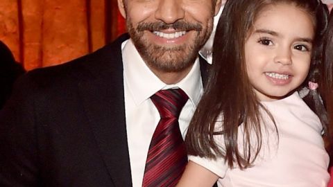 Eugenio Derbez y Aitana Derbez.