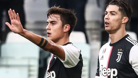 Paulo Dybala y Cristiano Ronaldo